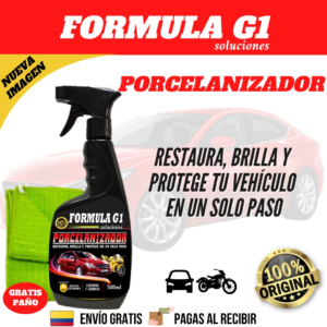 Porcelanizador Formula G1 ( Gratis paño)