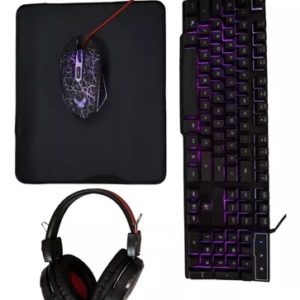 ComboGamer Teclado balaca mouse alfombra