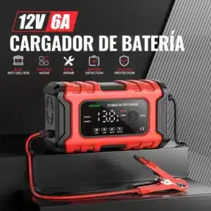 Cargador y Reparador De Baterías 12v