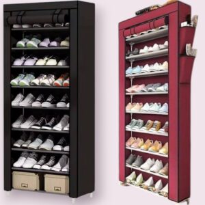 ShoeMaster™ - Zapatera Closet De 9 Niveles Armable